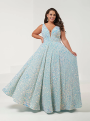 Aimishang Fashion Evening Dress Plus Size Velvet Sequin A-line Gown Prom Dresses