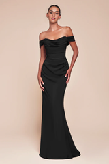Aimishang Elegant Dresses Gowns Evening Dresses Chiffon Fitted Convertible Gown Formal Dresses
