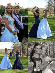 Bateau Short Sleeves Aline Satin Ball Gown Prom Dresses With Beading