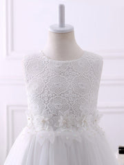 Beading & Appliques Princess Short Length Wedding / Birthday Dress