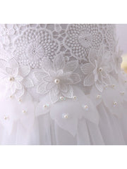 Beading & Appliques Princess Short Length Wedding / Birthday Dress