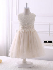 Beading & Appliques Princess Short Length Wedding / Birthday Dress