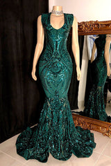 Bling Red Appliques V-Neck Sleeveless Prom Dress