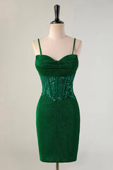 Fitted corset back to school dress