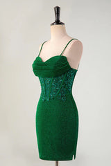 Fitted corset back to school dress