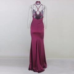 Elegant V-Neck Mermaid Prom Dresses Long Evening Gowns