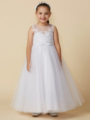 Gorgeous Princess Lace Tulle Flower Girl Dress