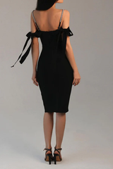 Sexy fit off shoulder beaded thin shoulder strap Homecoming Dress