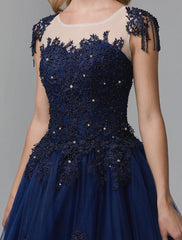 Ball Gown Prom Dresses Sparkle Dress  Long Sleeve Off Shoulder Satin with Beading