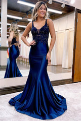 Mermaid Evening Dress - Spaghetti Strap, Black & Red Smooth Fabric Online