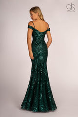 Prom Long Off Shoulder Mermaid Evening Dress