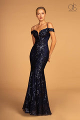 Prom Long Off Shoulder Mermaid Evening Dress