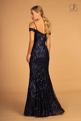 Prom Long Off Shoulder Mermaid Evening Dress