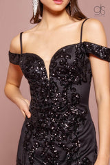 Prom Long Off Shoulder Mermaid Evening Dress