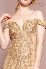 Prom Long Off Shoulder Mermaid Evening Dress