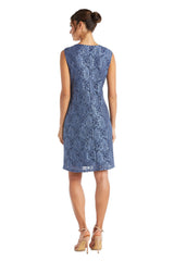 R&M Richards 2421 Chiffon Jacket Formal Dress