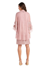 R&M Richards 2421 Chiffon Jacket Formal Dress