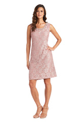 R&M Richards 2421 Chiffon Jacket Formal Dress