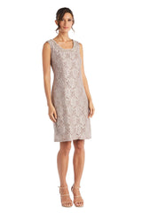 R&M Richards 2421 Chiffon Jacket Formal Dress