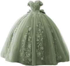2024 Yellow Lace Quinceanera Dresses Applique Off Shoulder Sweet 16 Dress