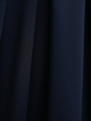 Sheath Column Scoop Neck Floor Length Chiffon & Lace Junior Bridesmaid Dress