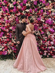 Sleeveless V-Neck Sweep/Brush Train With Beading Chiffon Dresses