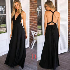 Unique Emerald Floor length Sleeveless Bridesmaid Dresses Long Prom Gowns