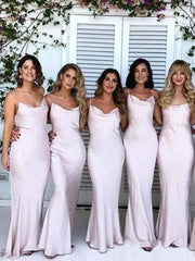 Simple Affordable Long Bridesmaid Dresses, New Bridesmaid Dresses, Wedding Guest Dresses - RongMoon