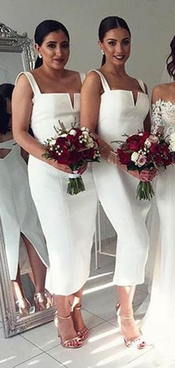 Mermaid 2020 Newest Bridesmaid Dresses, Popular Simple Bridesmaid Dresses - RongMoon