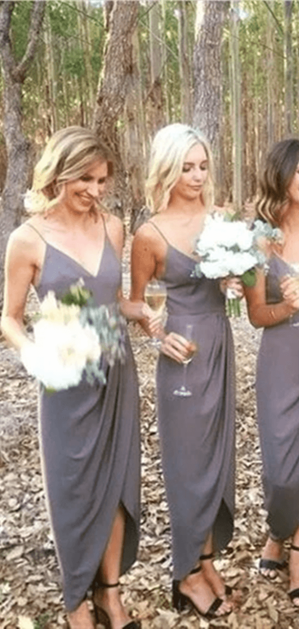 Fashion Straps 2020 Bridesmaid Dresses, Newest Popular Wedding Guest Dresses - RongMoon