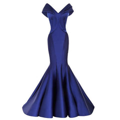 off the shoulder v neck long taffeta mermaid evening dresses long prom gowns 2017