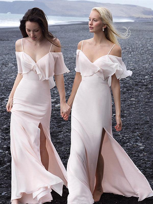 Off Shoulder Popular Bridesmaid Dresses, 2020 Wedding Guest Dresses, Prom Dresses - RongMoon