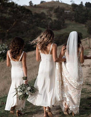 A-line Popular Bridesmaid Dresses, 2020 Wedding Guest Dresses, Bridesmaid Dresses - RongMoon