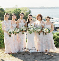 Fashionable Mismatched Bridesmaid Dresses, Wedding Guest Dresses - RongMoon