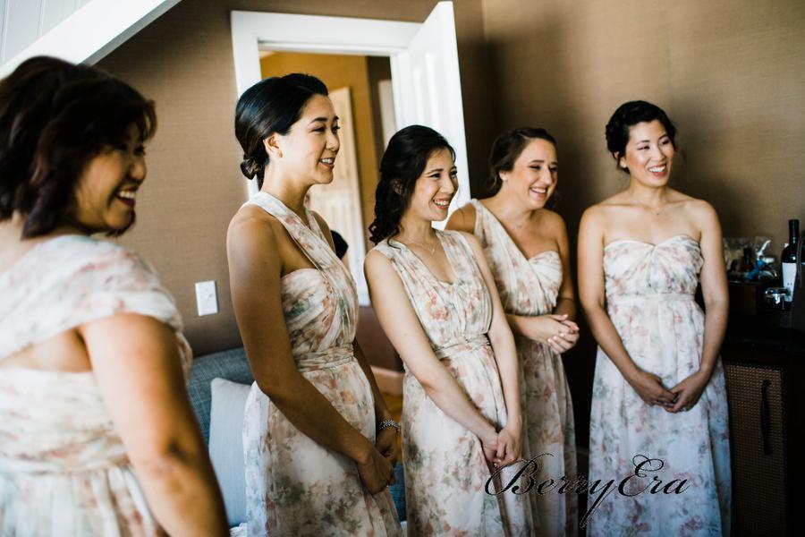Fashionable Mismatched Bridesmaid Dresses, Wedding Guest Dresses - RongMoon