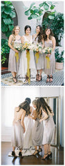 Sexy Straps Bridesmaid Dresses, Simple Cheap Bridesmaid Dresses - RongMoon