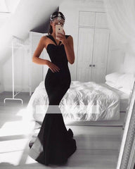 Black Prom Dresses Mermaid Sweetheart Plus Size Long Women Prom Gown Evening Dresses Evening Gown Robe De Soiree - RongMoon