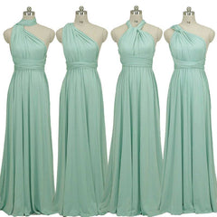[Final Flaw Sale] Dusty Green Endless Ways Convertible Beach Bridesmaid Dress - RongMoon