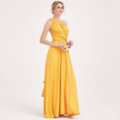 Ready to Ship Mustard Yellow Infinity Gown - RongMoon