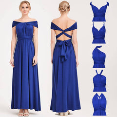 Endless Ways Convertible Beach Wedding Bridesmaid Dresses - RongMoon