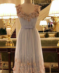 Fairy Butterlfy Lace Embroidery Tulle Dress
