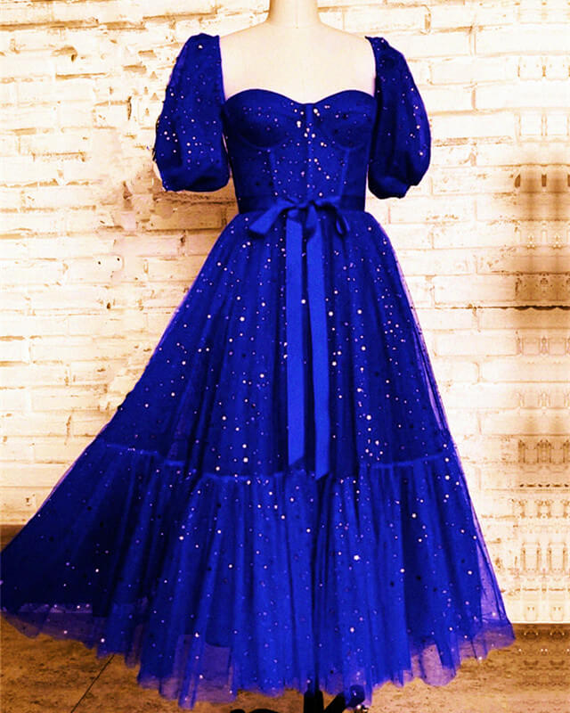 Royal Blue Starry Dress
