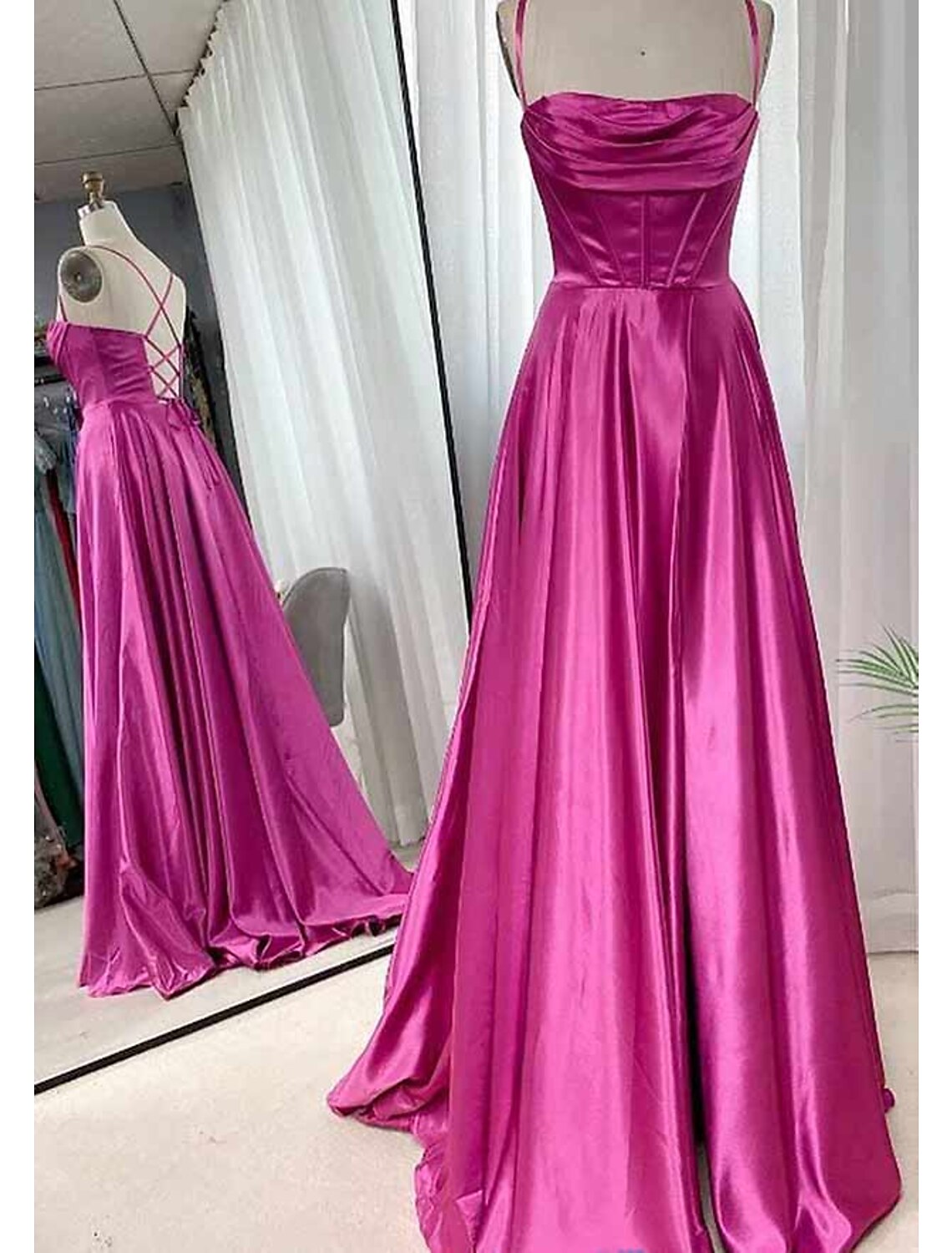 A-Line Wedding Guest Dresses Sexy Dress Party Wear Sweep / Brush Train Sleeveless Sweetheart Cotton Backless Crisscross Back with Glitter Ruched Strappy