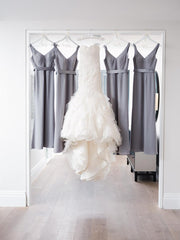 Elegant Popular Bridal Bridesmaid Dresses, Fancy Straps Bridesmaid Dresses - RongMoon